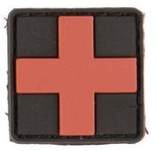 Patch 3D First Aid PVC avec Velcro au dos G.M.(27)