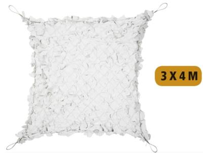 Filet Camouflage Broadleaf Shade Sail Blanc 3m x 4m