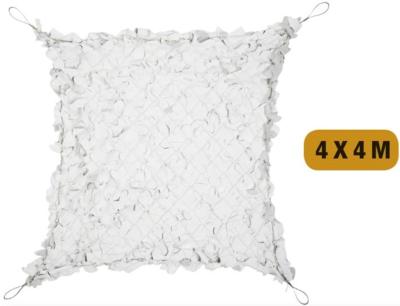 Filet Camouflage Broadleaf Shade Sail Blanc 4m x 4m