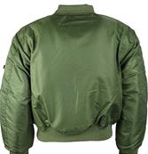 Kids MA1 Jacket Olive Green