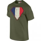 Tee-Shirt Superfrench Vert OD (SUT001VO)