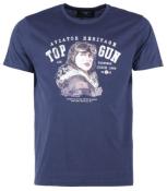Tee-Shirt Aviator Top Gun Bleu Foncé (TG5)