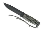Couteau à Lancer Black Fox 11 cm avec Cordelettes