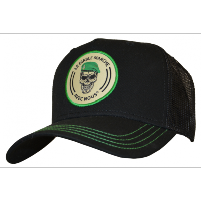 Casquette Le Diable Marche Avec Nous Noire (SUCA002N)