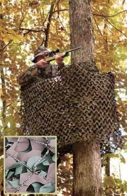 Filet Camouflage Military Netting WOODLAND 3m x 3m