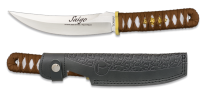 Couteau Japonais Tokisu Gaine Cuir 