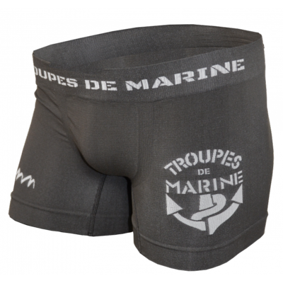Boxer Troupes de Marine Noir