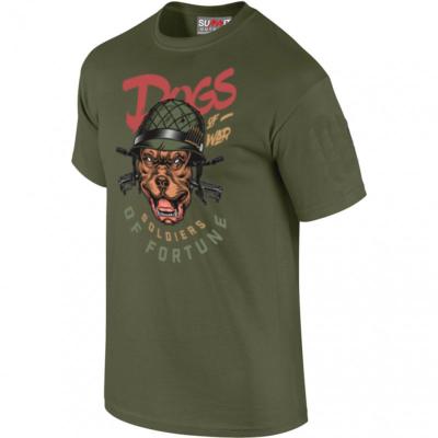 Tee-Shirt Dogs Of War Vert OD (SUT025VO)