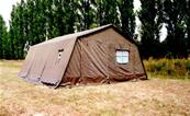 TENTE MILITAIRE F1 3 Modules 6m24 x 5m60