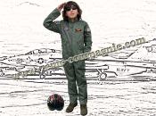 Combinaison Pilote US Kids avec patch