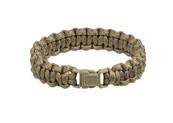 Bracelet Paracorde 15mm Coyote