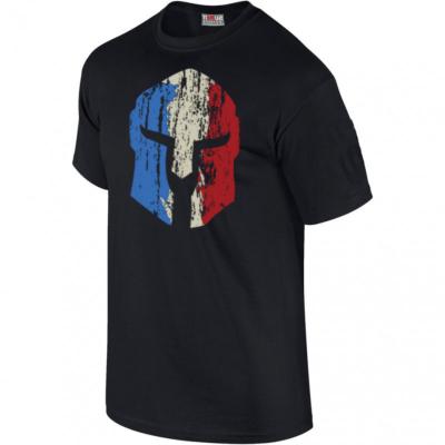 Tee-Shirt Spartan Tricolore Noir (SUT002BK)