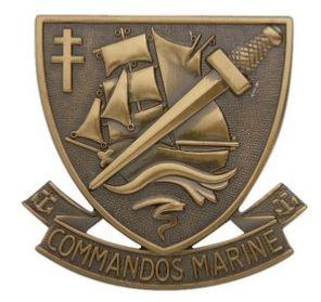 Insigne Béret Bronze Commando Marine (231)