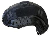 Casque Fast Helmet Noir + Couvre-Casque BTP Black