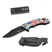 Couteau ABS Drapeau US (44004)