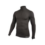Sweat-Shirt Col Zippé Extrême Line Noir