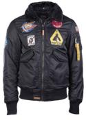 Blouson Top Gun "Air Force" Noir