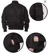 US Tactical Flight Jacket Noir