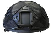 Casque Fast Helmet Noir + Couvre-Casque BTP Black