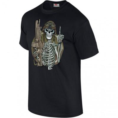 Tee-Shirt Squelette Noir (SUT028N)