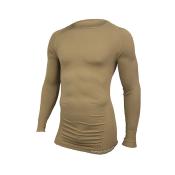 Tee-Shirt Technical Manches Longues Col Rond Tan