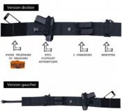 Ceinture Discrète Holster Droitier (H12)