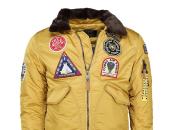Blouson Pilote TOP GUN "FLYING TIGERS" Jaune
