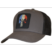 Casquette Punisher Tricolore Grise et Noire (SUCA003)