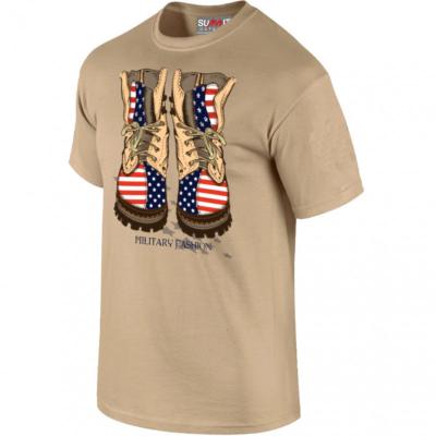 Tee-Shirt Military Fashion Tan (SUT027T)