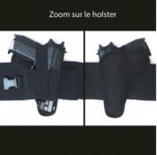 Ceinture Discrète Holster Droitier (H12)