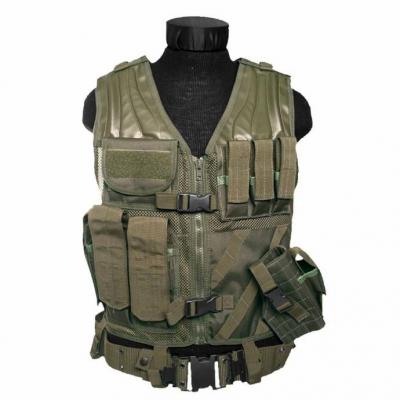 Gilet USMC Tactique Kaki avec ceinture