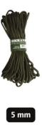 Corde Commando 5mm x 15m Noire