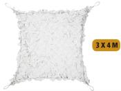 Filet Camouflage Broadleaf Shade Sail Blanc 3m x 4m