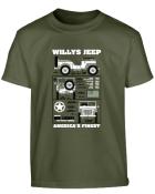 Tee-shirt WILLYS Jeep 