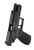 Pistolet Sig Sauer P320 OD/NOIR 9mm PAK Blanc et Gaz