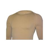 Tee-Shirt Technical Manches Longues Col Rond Tan