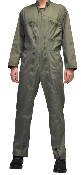 Combinaison Militaire à Double Fermeture Kaki