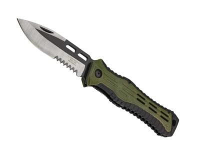 Couteau ABS Vert/Noir (589013)