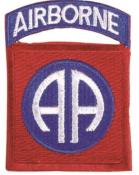 Ecusson US 82nd Div. Airborne à coudre