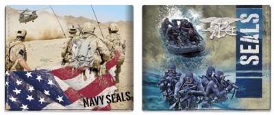 Portefeuille Imprimé Navy Seals