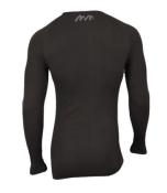 Tee-Shirt Technical Manches Longues Col Rond Noir