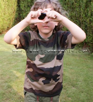 Tee-shirt Militaire Kids Camo CE