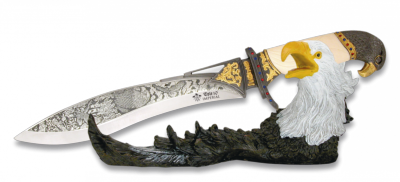 Dague Décorée Aigle Américain 43 cm