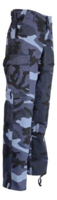 Pantalon BDU Camo Urban Bleu