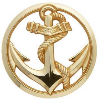 Insigne Béret Or Troupes de Marine (209)