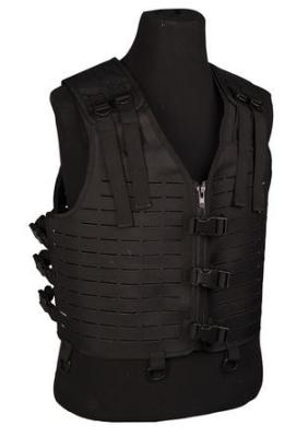 Gilet Laser Cut Lightweight Noir