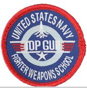 Ecusson TOP GUN